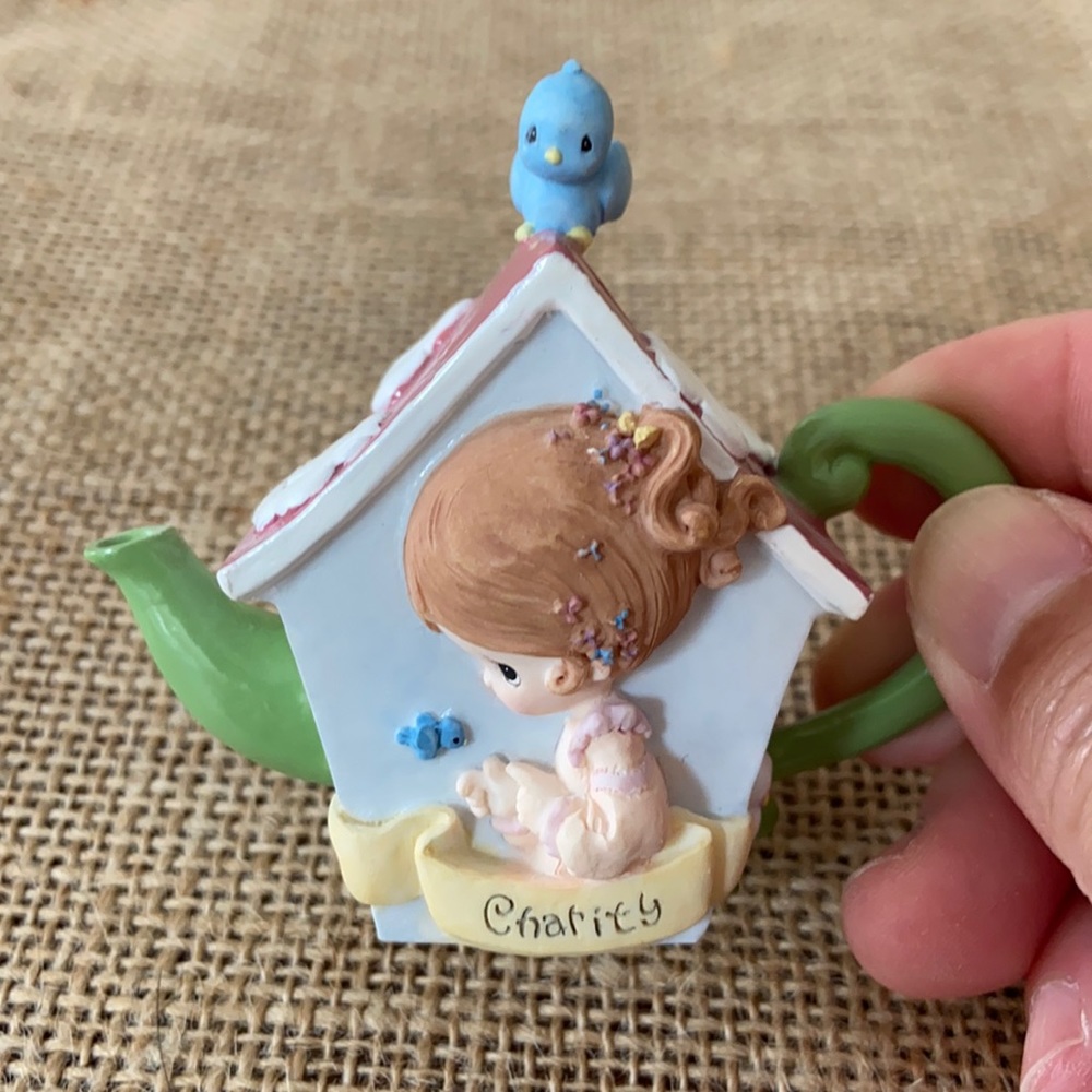 Precious Moments Mini Tea Pot